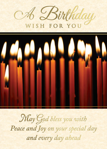 Candles Birthday Wish MA892